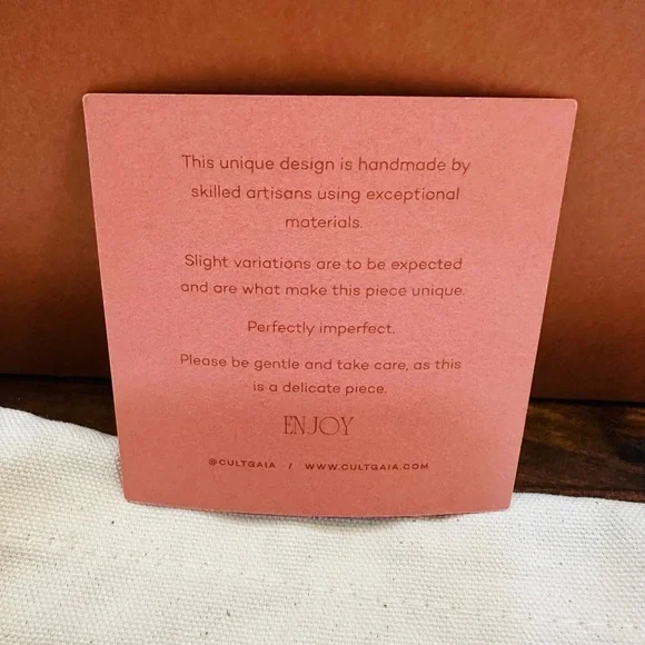 Cult Gaia Marble Brown Clutch - Picture 9 of 14